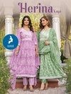 Herina By Kaya Camric Cotton Wholesale Kurti With Bottom Dupatta In India